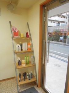 美容室サニースポット新店舗(世田谷区砧4-14-18)ヘアケアグッズ