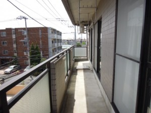 世田谷区砧4丁目 3LDK 賃貸マンション‗バルコニー
