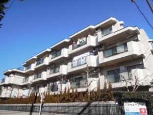 小田急線祖師ヶ谷大蔵駅 徒歩10分　世田谷区砧4丁目 3DK 賃貸マンション外観