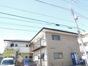 千歳船橋駅徒歩12分、世田谷区桜丘４丁目ペット相談可１０．５帖１Ｋ賃貸アパート外観