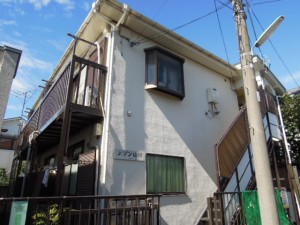 世田谷区砧3丁目 4万円台1K賃貸アパート外観