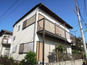 小田急線祖師ヶ谷大蔵駅徒歩17分 千歳台2丁目の2DK賃貸アパート 外観
