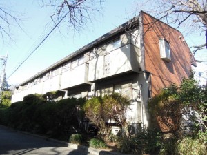 世田谷区砧7丁目 小田急線祖師ヶ谷大蔵駅徒歩8分の積水ハウス施工１ＤＫ賃貸アパート外観