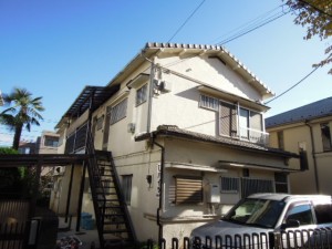 祖師ヶ谷大蔵駅徒歩7分、世田谷区砧５丁目１ＤＫ賃貸アパート外観